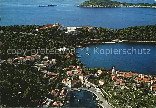 Dubrovnik Ragusa Hotel de luxe Cavtat Fliegeraufnahme Kat. Dubrovnik