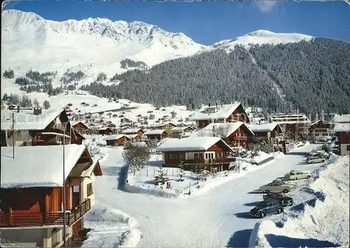 Verbier Wintersportort Franzoesische Alpen Kat. Verbier