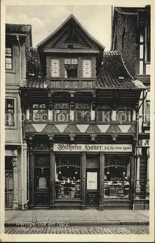 Wernigerode Harz Altes Haus Breitestrasse 4 Kat. Wernigerode