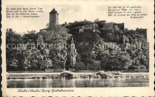 Halle Saale Burg Giebichenstein Kat. Halle