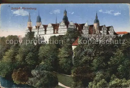 Merseburg Saale Schloss Kat. Merseburg