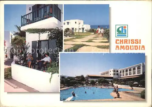 Hersonissos Kreta Chrissi Amoudia Hotel Bungalows Swimming Pool