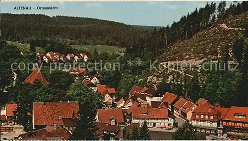 Altenau Harz Ortsblick Kat. Altenau