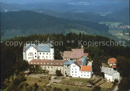 Tittling Pension Schloss Englburg Fliegeraufnahme Kat. Tittling