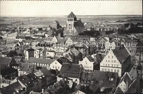 Greifswald Blick auf die Altstadt