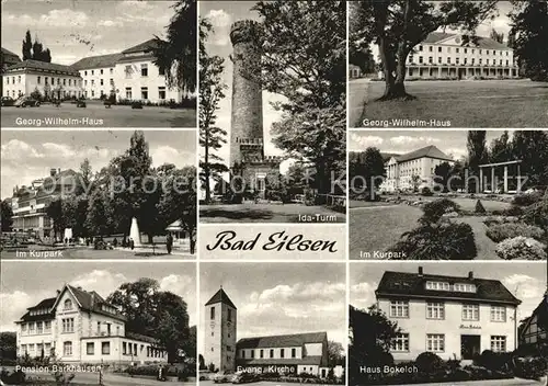 Bad Eilsen Geork Wilhelm Haus Im Kurpark Evangelische Kirche Ida Turm Kat. Bad Eilsen