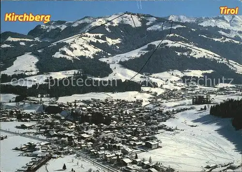 Kirchberg Tirol Fliegeraufnahme Kat. Kirchberg in Tirol
