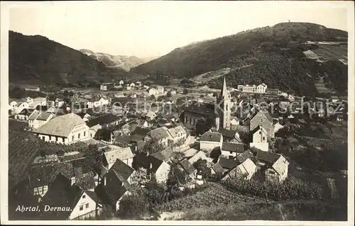 Dernau Ahr Ortsansicht mit Kirche Ahrtal Kat. Dernau