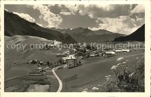 Berwang Tirol Panorama Lechtaler Alpen Kat. Berwang