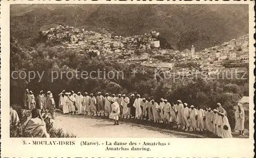 Moulay Idris La danse des Amatchas