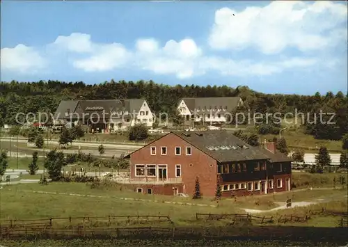 Gruenberg Hessen Bundesautobahn Raststaetten Hotel Reinhardshein Kat. Gruenberg