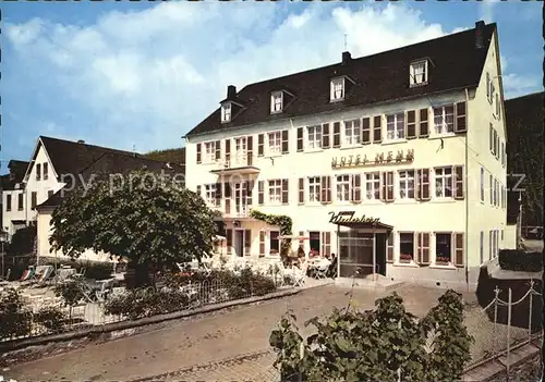 Lieser Hotel Mehn Zum Niederberg Kat. Lieser