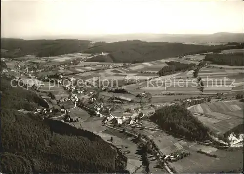 Falken Gesaess Luftkurort Odenwald Original Straehle Bild Nr 8 2914 Fliegeraufnahme Kat. Beerfelden