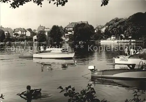 Gruenheide Mark Peetzsee Motorboot Kat. Gruenheide Mark