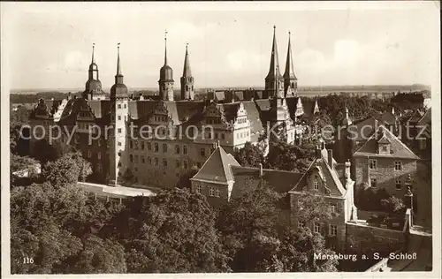 Merseburg Saale Schloss Kat. Merseburg