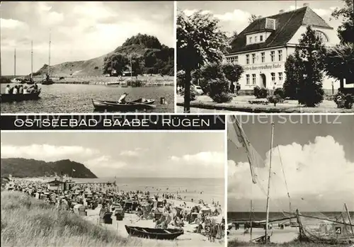 Baabe Ostseebad Ruegen Morizburg Kurverwaltung  Kat. Baabe