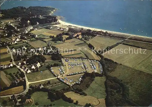 Sainte Marine Camping Le Helles Collection La Bretagne Pittoresque vue aerienne