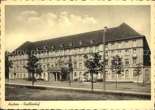 Aachen Quellenhof Kat. Aachen