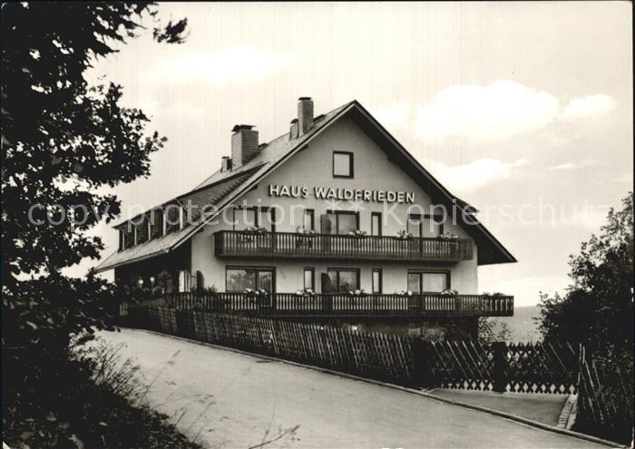 Eisenbach Limburg Erholungsheim Haus Waldfrieden Kat Selters