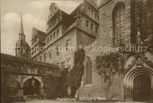 Merseburg Saale Schloss Dom Kat. Merseburg