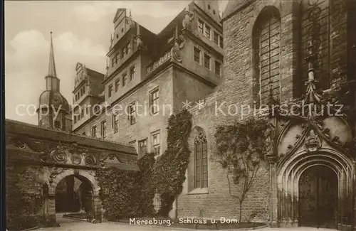 Merseburg Saale Schloss Dom Kat. Merseburg