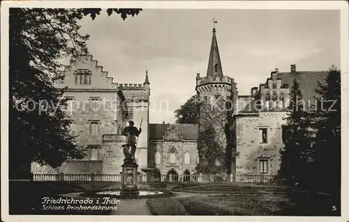 Friedrichroda Schloss Reinhardsbrunn Kat. Friedrichroda