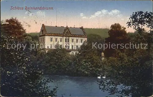 Friedrichroda Schloss Reinhardsbrunn Kat. Friedrichroda