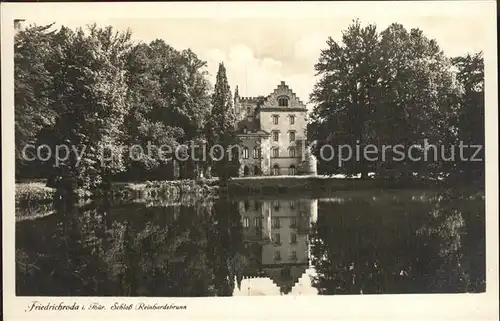 Friedrichroda Schloss Reinhardsbrunn Kat. Friedrichroda