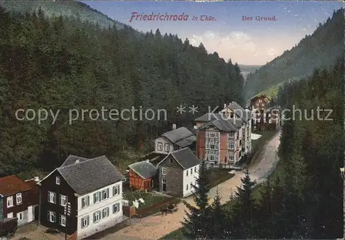 Friedrichroda Der Grund Kat. Friedrichroda