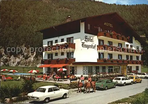 Ried Tirol Sporthotel Truyenhof Reiten Haflinger