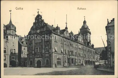 Gotha Thueringen Rathaus Kat. Gotha