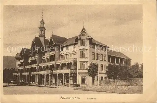 Friedrichroda Kurhaus Kat. Friedrichroda