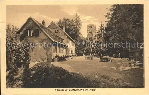 Harz Forsthaus Viktorshoehe Kat. 