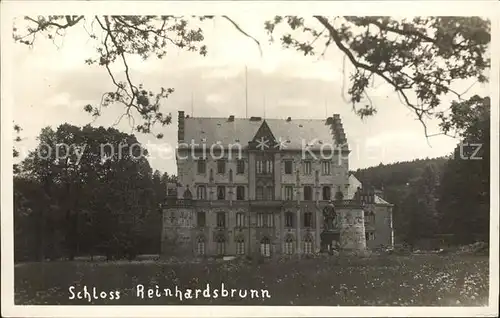 Reinhardsbrunn Schloss Kat. Friedrichroda
