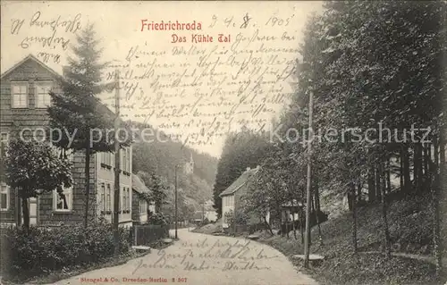 Friedrichroda Das Kuehle Tal Kat. Friedrichroda