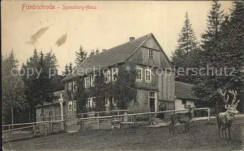 Friedrichroda Spiessberghaus Kat. Friedrichroda