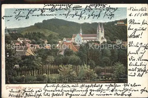 Gernrode Harz Stubenberg Kat. Gernrode Harz