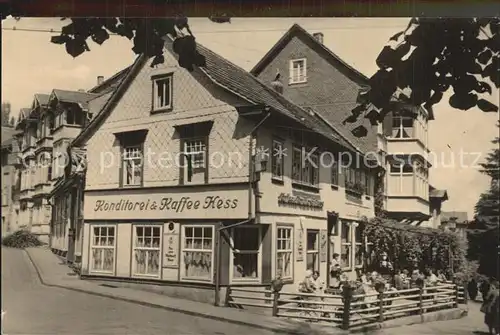 Friedrichroda Cafe Hess Kat. Friedrichroda