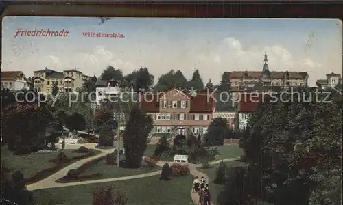 Friedrichroda Wilhelmsplatz Kat. Friedrichroda