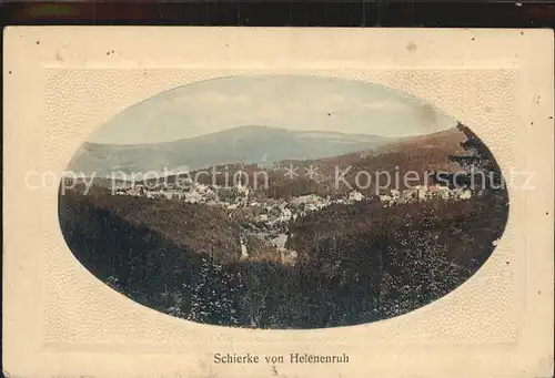 Schierke Harz Helenenruh Kat. Schierke Brocken
