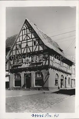 Bad Frankenhausen Haus zum Schwan Kat. Bad Frankenhausen