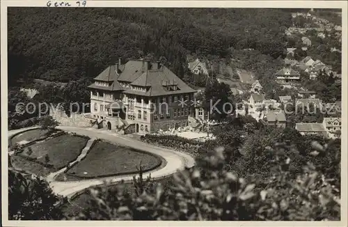 Gernrode Harz Kurhotel Stubenberg Kat. Gernrode Harz