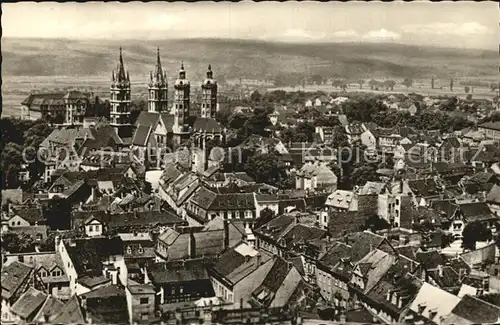 Naumburg Saale Blick auf den Dom Kat. Naumburg