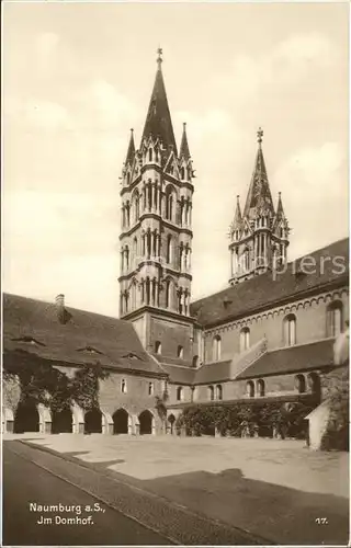 Naumburg Saale Domhof Kat. Naumburg