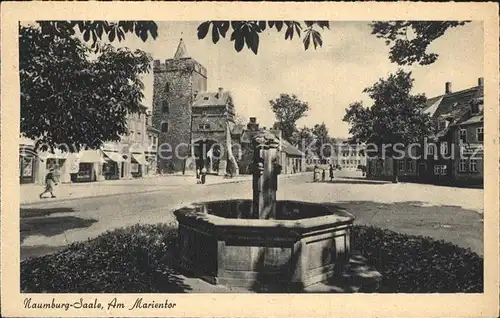 Naumburg Saale Am Marientor Kat. Naumburg