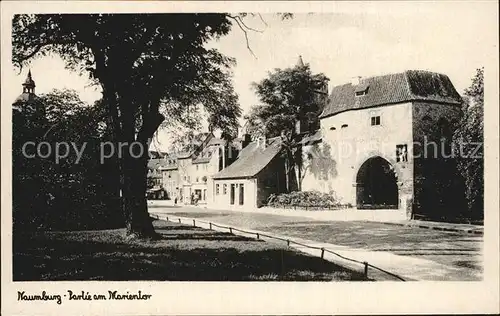 Naumburg Saale Partie am Marientor Kat. Naumburg