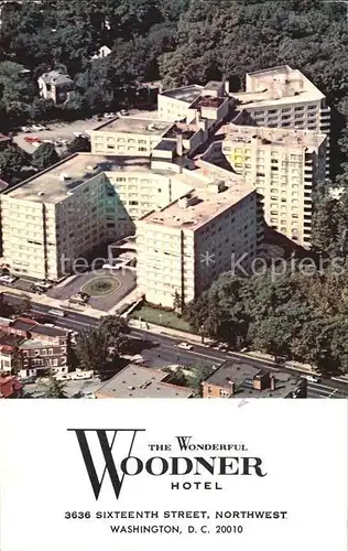 Washington DC Hotel Woodner  Kat. Washington