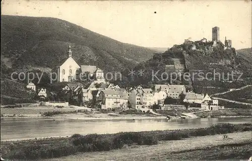 Beilstein Mosel Ruine Kirche  Kat. Beilstein