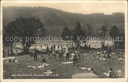 Titisee Strandbad  Kat. Titisee Neustadt