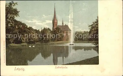 Leipzig Lutherkirche Kat. Leipzig
